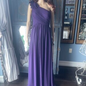 Ever Pretty One Shoulder Elegant Floor Length Formal Evening Gala Gown Dress